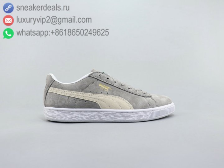 Puma Suede Classic CRFTD Unisex Skate Shoes Grey Size 36-44